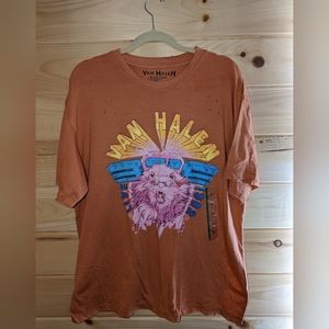 Women's Van Halen distressed T-shirt